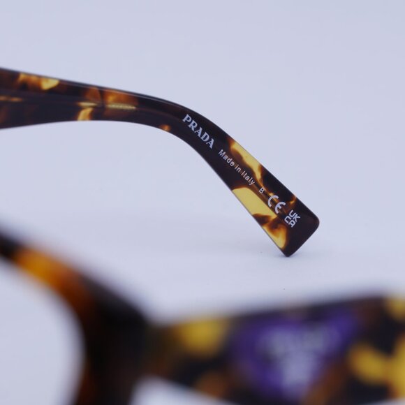 Prada PR09YV VAU1O1 Eyeglasses Honey Havana 54mm Cat Eye Frame - Picture 8 of 11